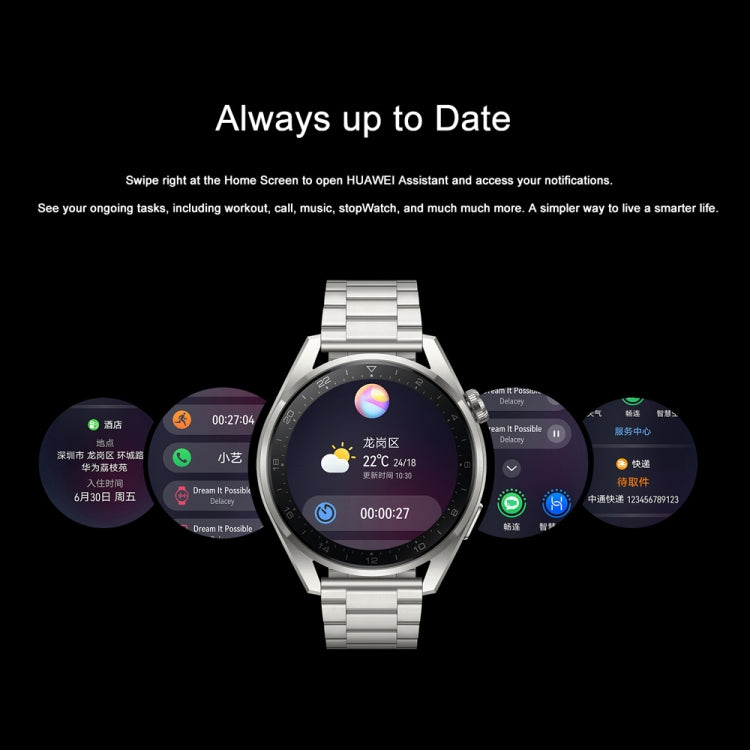 Original HUAWEI WATCH 3 Pro Smart Sports Watch