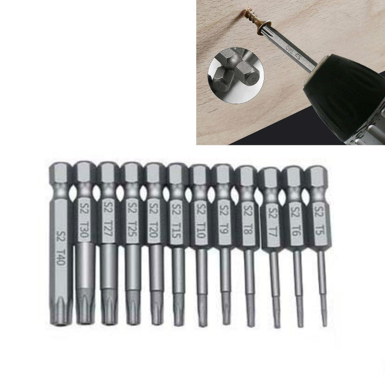 Plum Blossom Hollow Bit Multifunctional Peeling Bit Set My Store