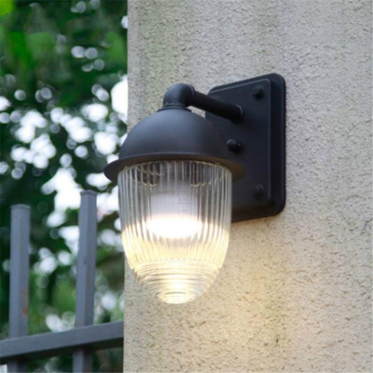 Waterproof Rust-proof Glass Ball Outdoor Wall Lamp Courtyard Exterior Wall Balcony Corridor Light My Store