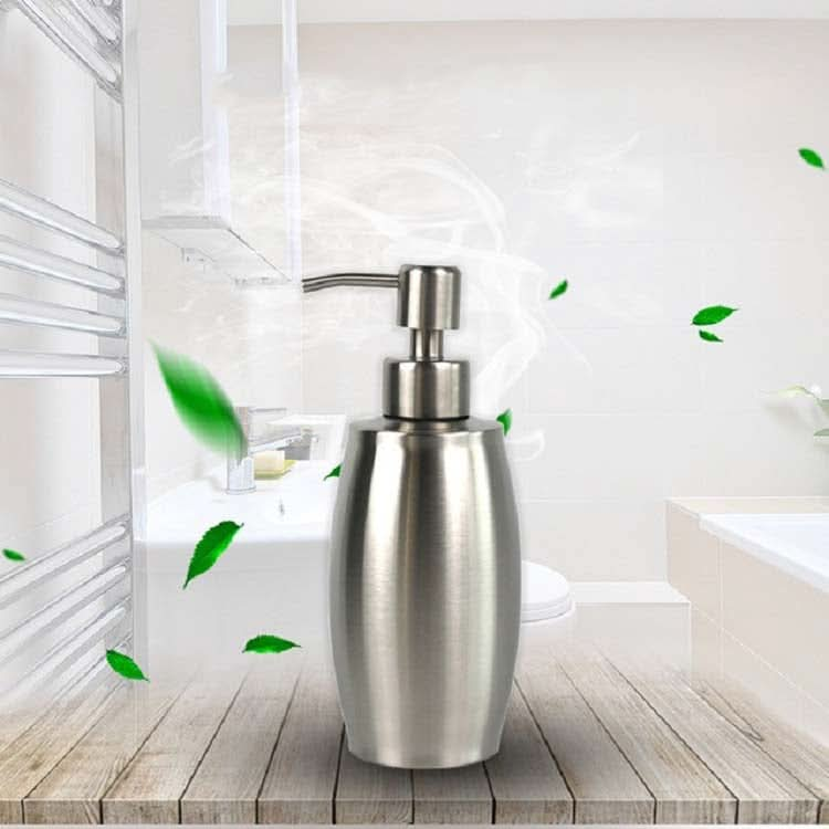 Stainless Steel Soap Dispenser Oval Hand Sanitizer Bottle