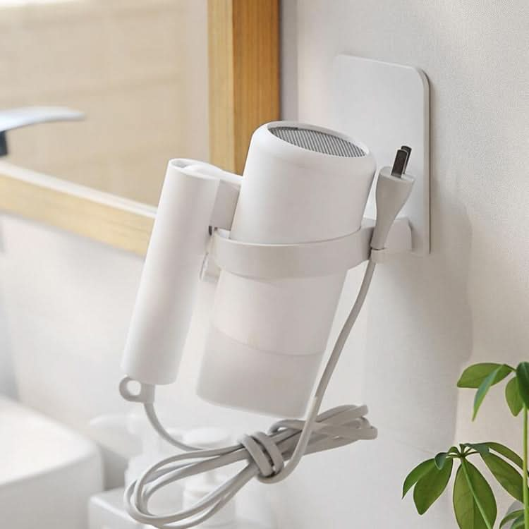 Bathroom Storage Rack Wall-mounted Hair Dryer Rack