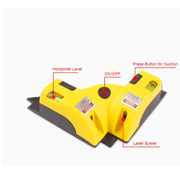 Right Angle 90 Degree Laser Level Cross Line Tiling Leveling Laser Beam Measurement Tool My Store