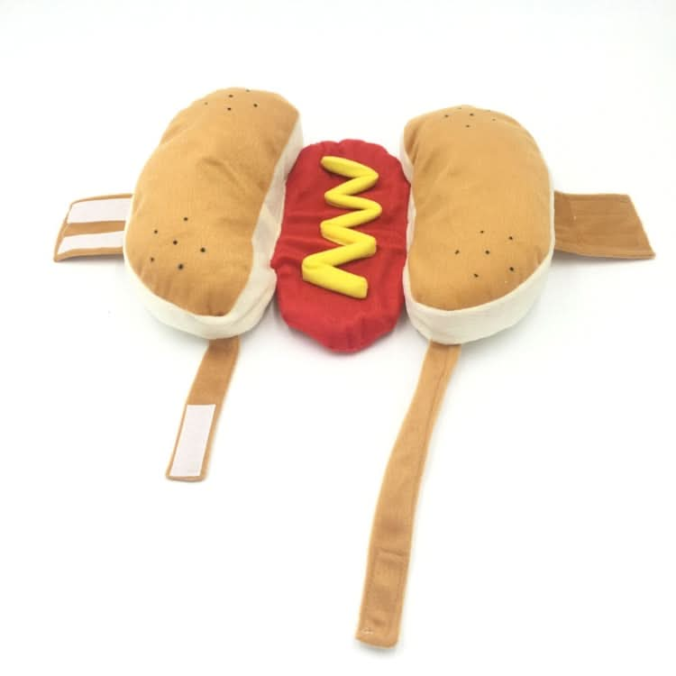 Hot Dog Style Pet Dog Cat Halloween Party Costume Clothes - Reluova