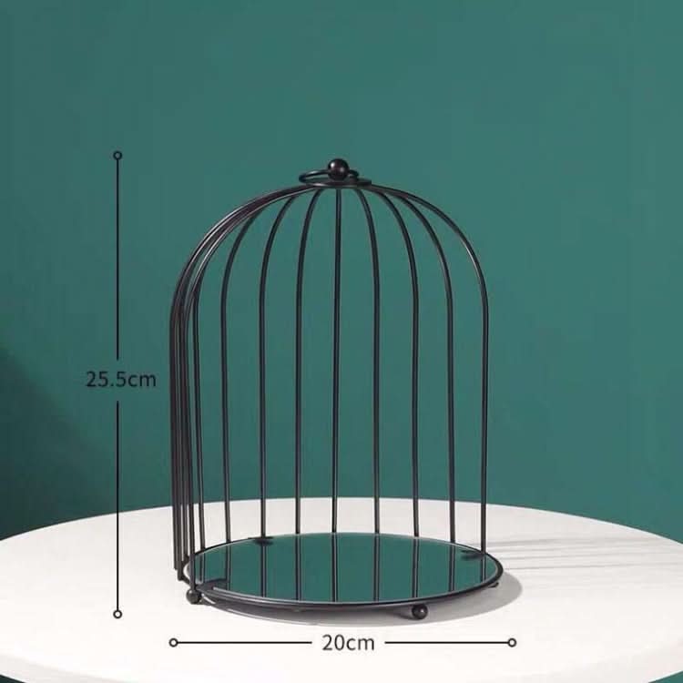 Cosmetic Storage Rack Bird Cage Desktop Shelf Dresser Skin Care Finishing Rack Reluova