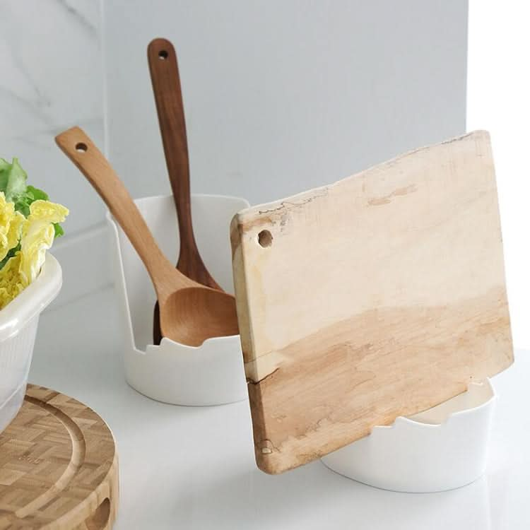 Kitchen Pot Cover Rack Sitting Type Multifunctional Soup Spoon Rack - Reluova