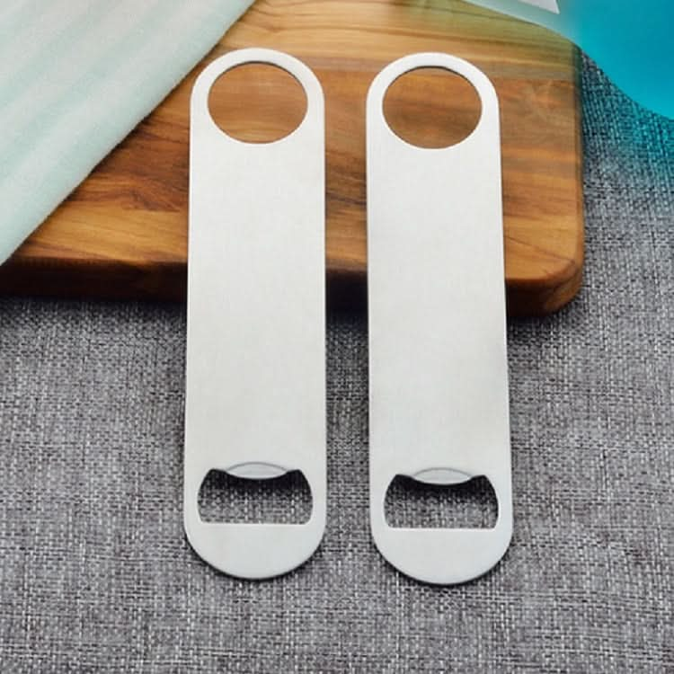 2 PCS Stainless Steel Bottle Opener Creative Multipurpose Beer Soda Lid Opener-Reluova