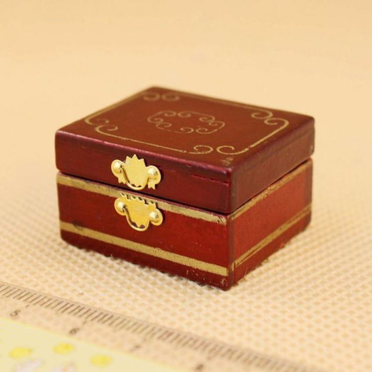 Doll House Mini Vintage Jewelry Box Accessories Children's Educational Toys