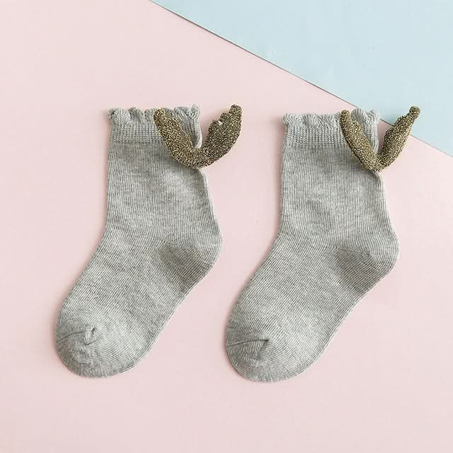 Girls Fashion Personality Wings Socks Baby Cotton Socks Reluova