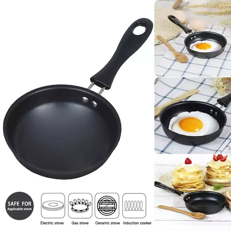 Mini Egg Frying Panpure Non-Stick  Flat Bottom Pan Multicooker Reluova