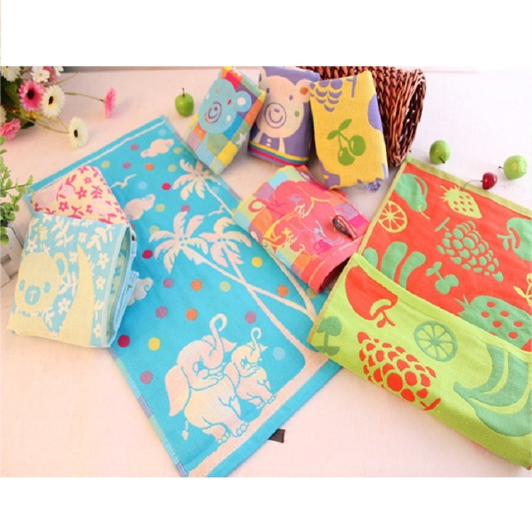 Three Layers of Gauze Children Cotton Towel Random Style Delivery My Store