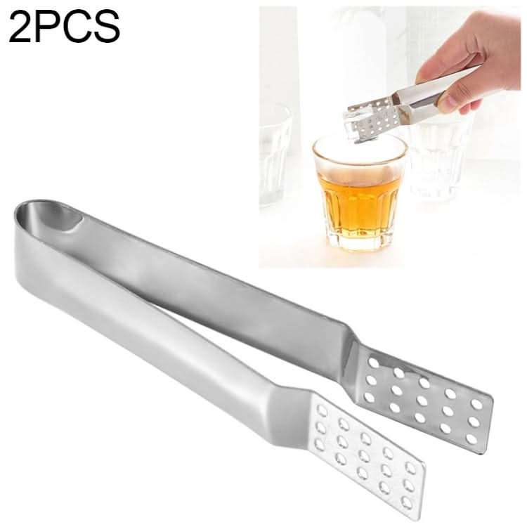 2 PCS Stainless Steel Tea Bag Clip Resistant Teabag Squeezer-Reluova