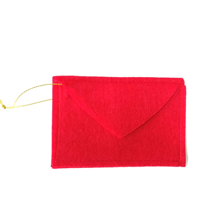 Felt Embroidery Envelope Candy Bag Christmas Decoration