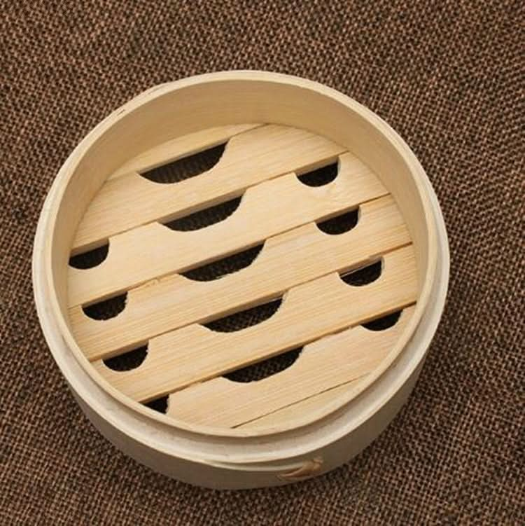 Xiaolongbao Bamboo Steamer Household Steamed Dumpling Cage Drawer Multi Layer Deepened Bamboo Steaming Rack