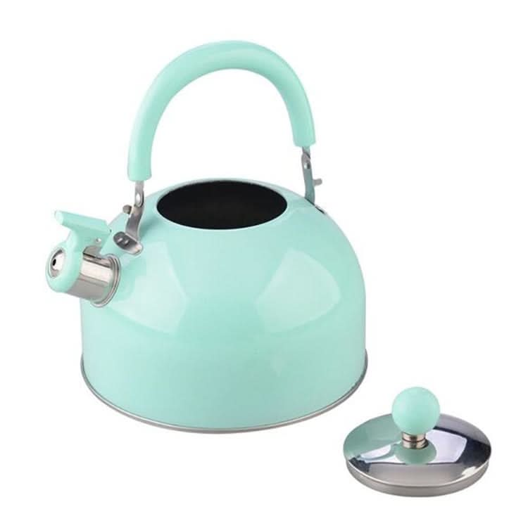 Non Magnetic Thick Stainless Steel Whistle Kettle Dome Whistle Kettle Reluova