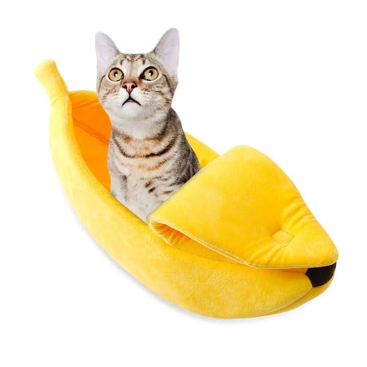 Creative Kennel Banana Shape Cat Litter Winter Warm Pet Nest - Reluova