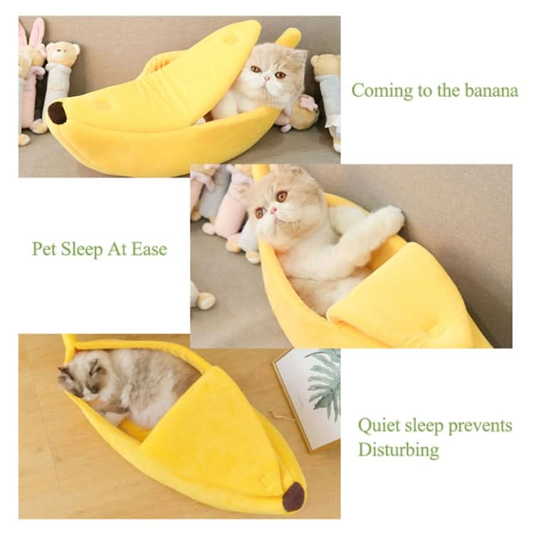 Creative Kennel Banana Shape Cat Litter Winter Warm Pet Nest - Reluova