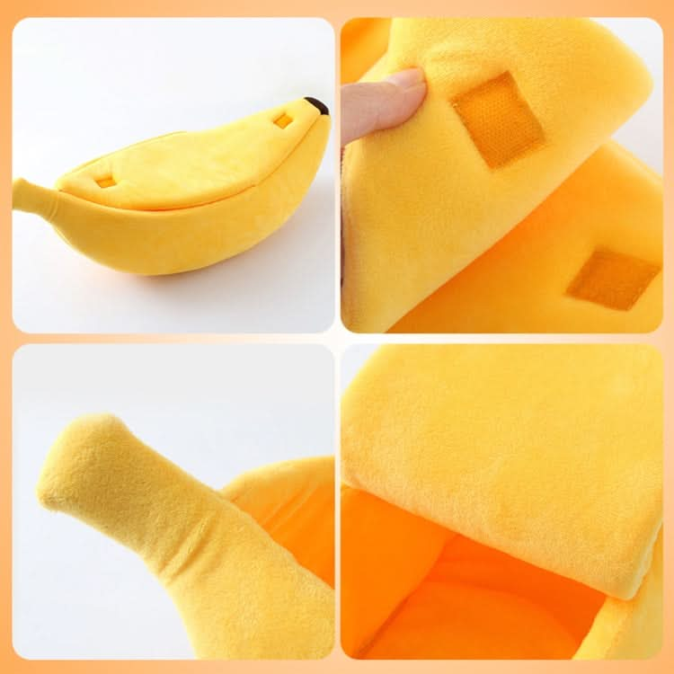 Creative Kennel Banana Shape Cat Litter Winter Warm Pet Nest - Reluova