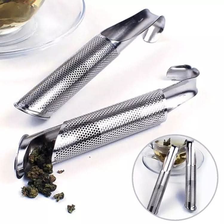 Stainless Steel Tea Strainer Amazing Tea Infuser Pipe Design Touch Feel Good Holder Tool Tea Spoon Infuser Filter Reluova