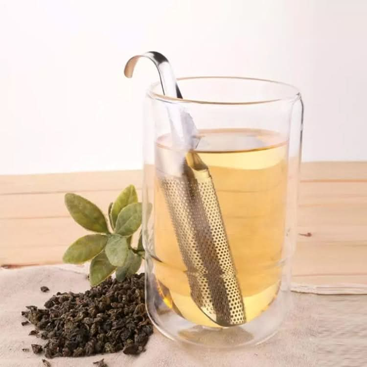 Stainless Steel Tea Strainer Amazing Tea Infuser Pipe Design Touch Feel Good Holder Tool Tea Spoon Infuser Filter Reluova