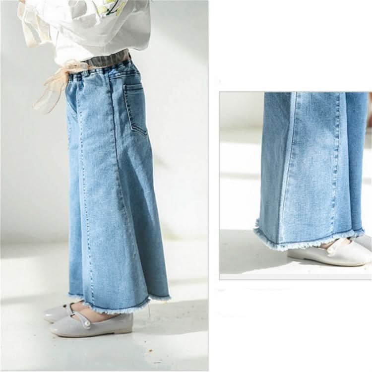 Retro Autumn Clothes Flare Pants Jeans Wide Leg Pants for Girls Reluova