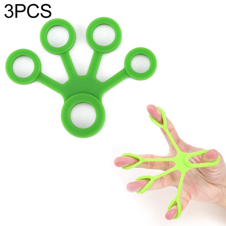 Finger Trainer Silicone Finger Tensioner Five Finger Tension Ring Reluova