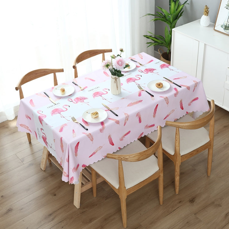 Printinging Coffee Dining Table Cloth PVC Waterproof Oilproof Anti-scalding Tablecloth My Store