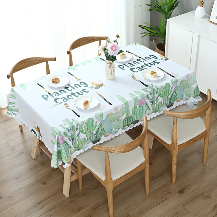 Printinging Coffee Dining Table Cloth PVC Waterproof Oilproof Anti-scalding Tablecloth My Store