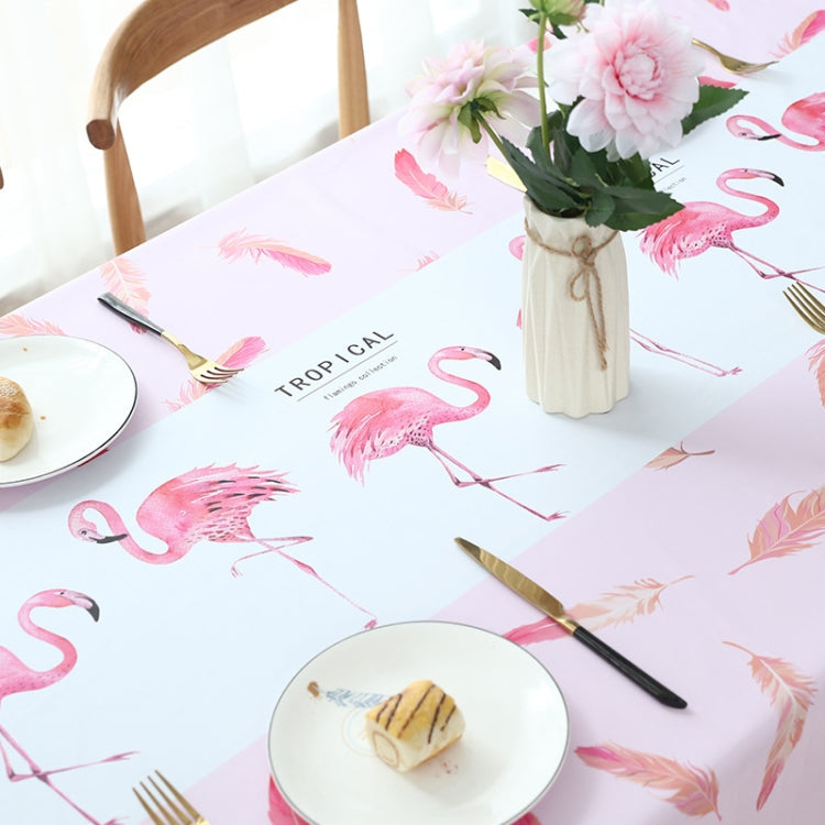 Printinging Coffee Dining Table Cloth PVC Waterproof Oilproof Anti-scalding Tablecloth My Store