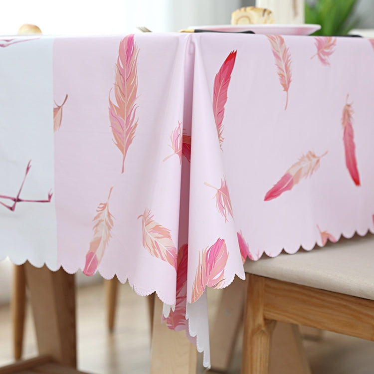 Printinging Coffee Dining Table Cloth PVC Waterproof Oilproof Anti-scalding Tablecloth My Store