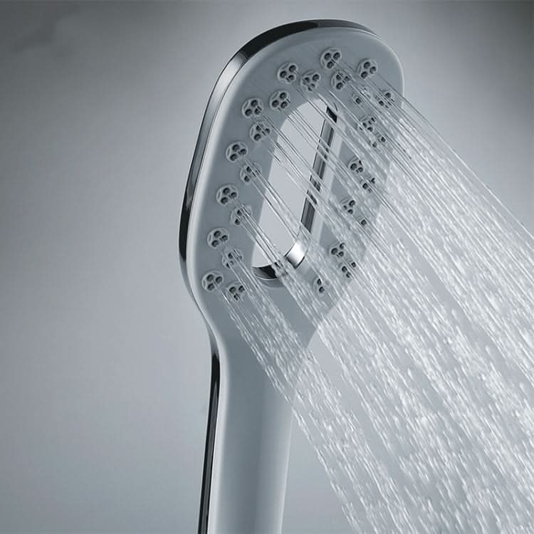 Bathroom Handheld Chrome ABS Water Saving Pressurization Massage Shower Head