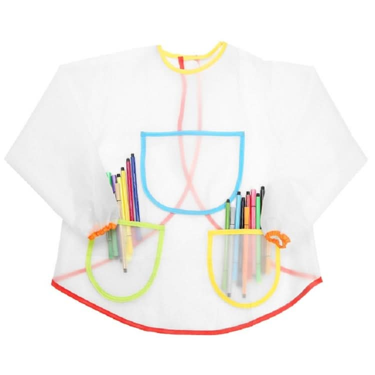 Drawing Waterproof Anti-dirty Transparent Apron for Children - Reluova