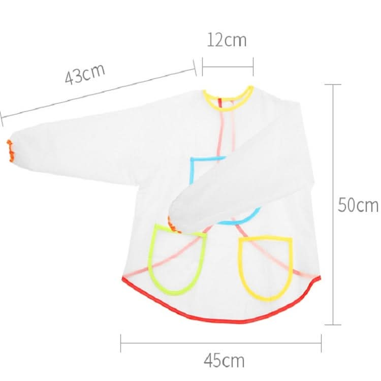 Drawing Waterproof Anti-dirty Transparent Apron for Children - Reluova