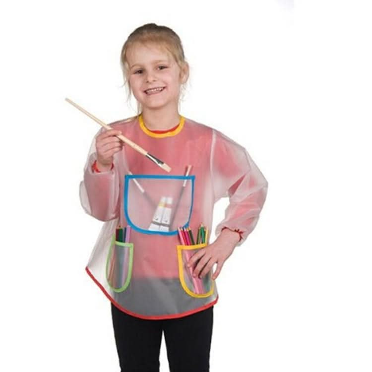 Drawing Waterproof Anti-dirty Transparent Apron for Children - Reluova