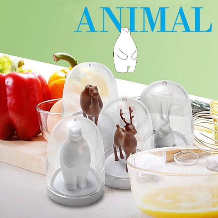 4 in 1 Kitchen Animals Cartoon Shape Seasoning Bottle Set-Reluova