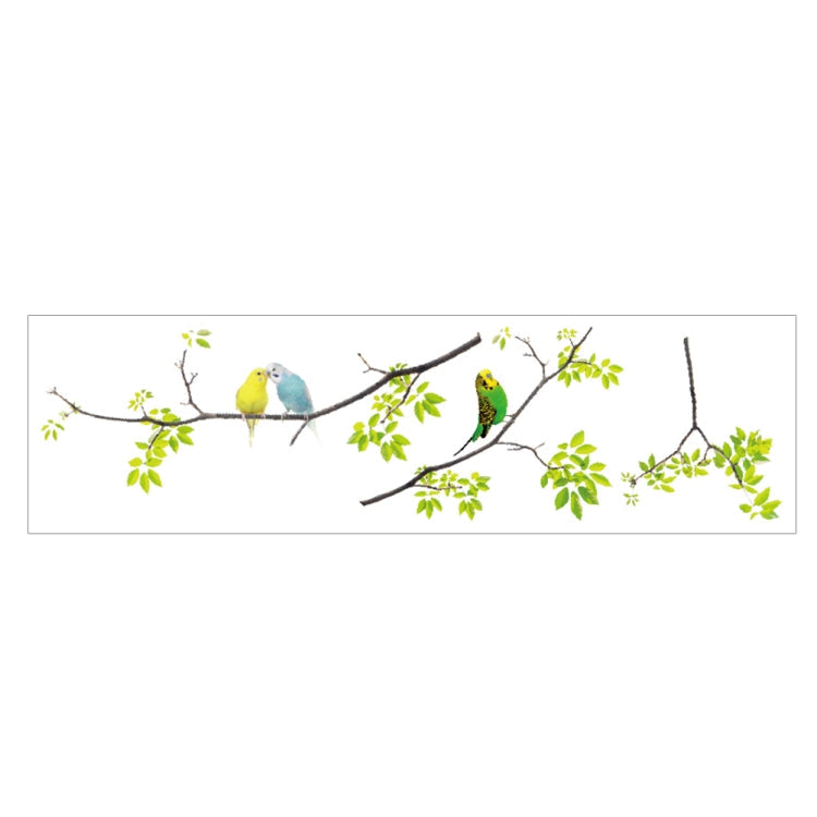 Fresh Branches Birds Wall Sticker Living Room TV Sofa Background Decoration My Store