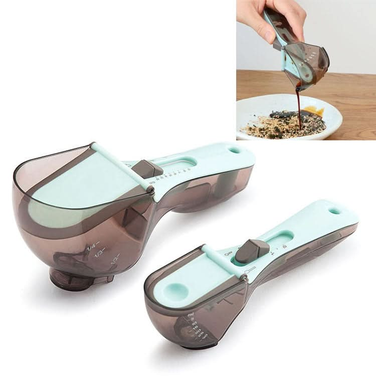 Kitchen Tool Plastic Measuring Spoon Adjustable Baking Tool Measuring Spoon - Reluova