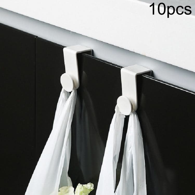 10 PCS / 5 Sets Plastic Hook for Household Storage Cabinet Door