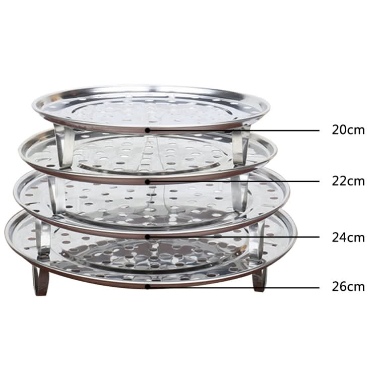 Multifunctional Waterproof Shelf Steaming Tray Stainless Steel Steaming Grid Cage Steaming Sheet Steaming Rack - Reluova