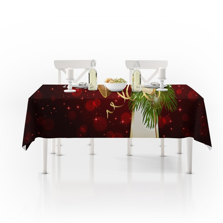 Household Rectangular Tablecloth Christmas Dining Coffee Table Cloth Decoration My Store