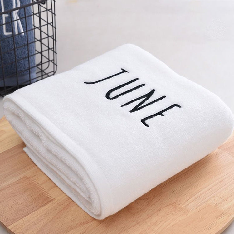 Month Embroidery Soft Absorbent Increase Thickened Adult Cotton Bath Towel My Store