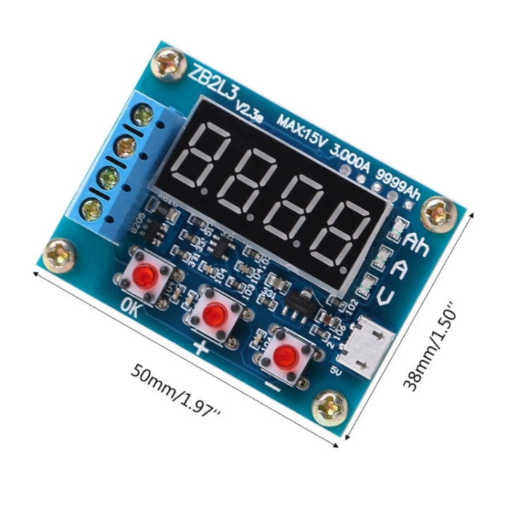 ZB2L3 Battery Capacity Tester 1.2-12V 18650 Li-ion Lithium Lead-acid Battery Capacity Meter Discharge Tester Analyzer My Store