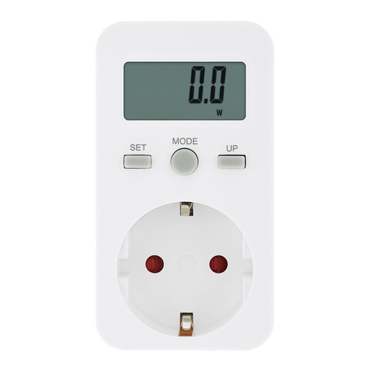 Digital Power Meter Socket Plug Energy Meter Current Voltage Watt Electricity Cost Measuring Monitor Power Analyzer