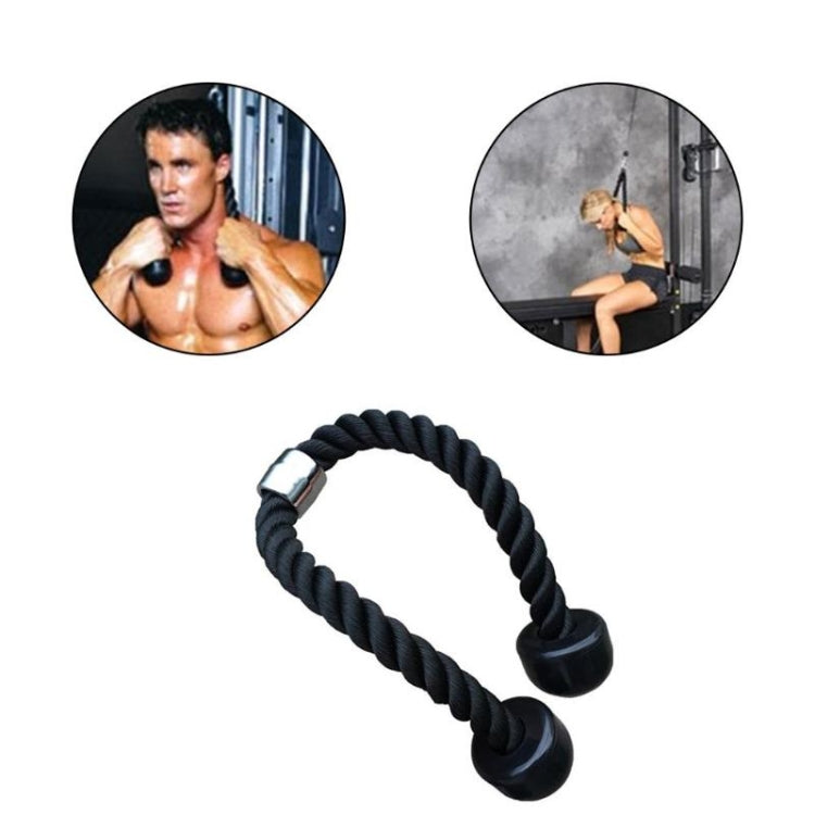 Nylon Biceps Fitness Pull Rope, Length: 68cm Reluova