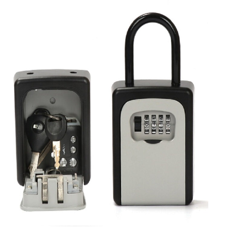 Safty Key Lock Box Combination Portable Aluminium Alloy Key Safe Box Security Key Holder Secure Box My Store