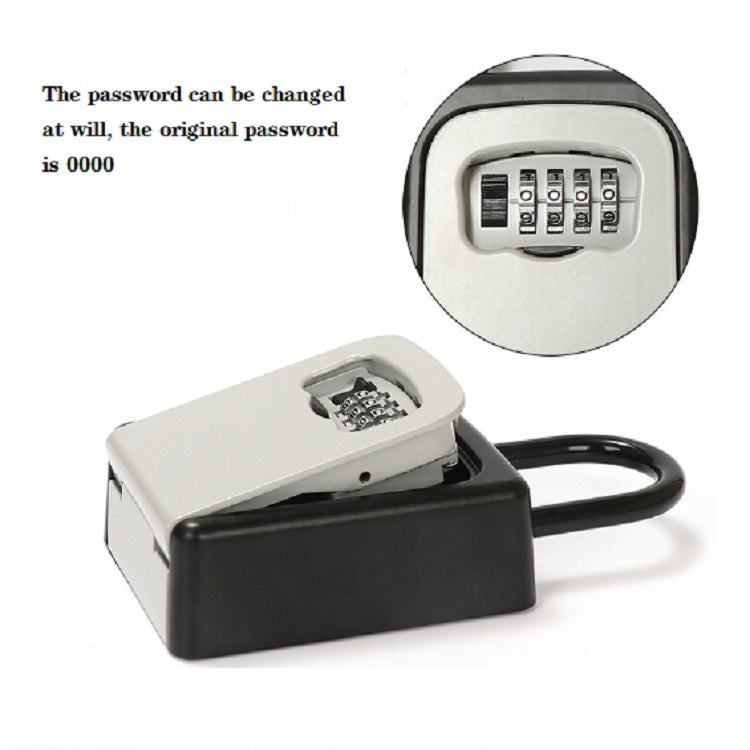 Safty Key Lock Box Combination Portable Aluminium Alloy Key Safe Box Security Key Holder Secure Box My Store