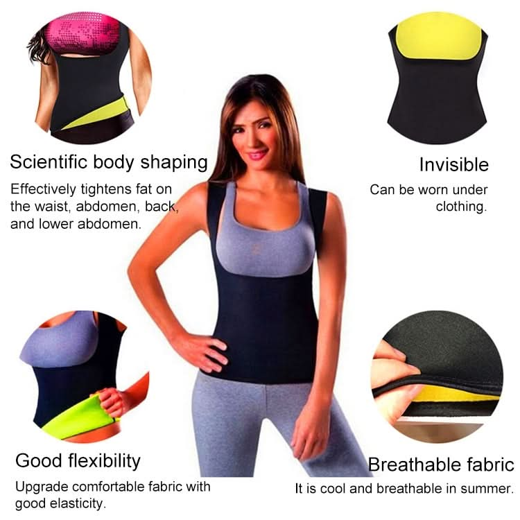 3 PCS Neoprene Sweat Sauna Hot Body Shapers Vest Waist Trainer Slimming Vest Shapewear Weight Loss Waist Shaper Corset-Reluova