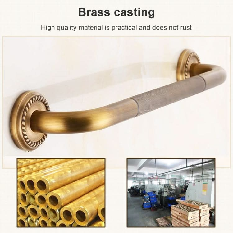 Brass Bathroom Pendant  Elderly Bathroom Handle Barrier-free Handrail Pull