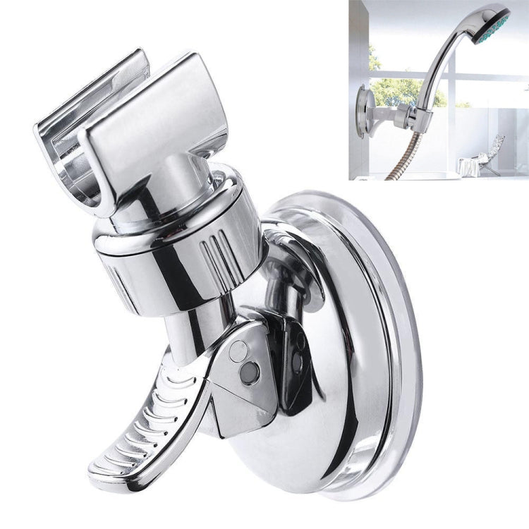 Shower Head Handset Holder Chrome Bathroom Wall Mount Adjustable Suction Bracket Reluova