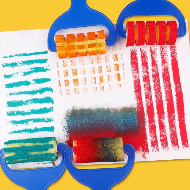 7 Packs Children Graffiti Painting DIY Sponge Roller My Store