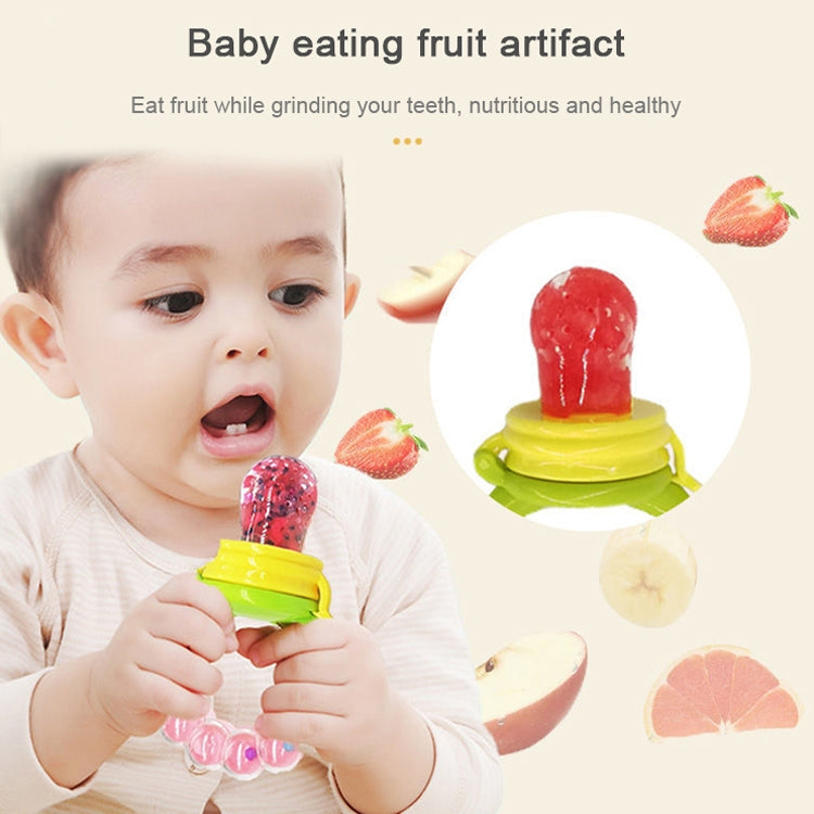 Baby Nipple Fresh Food Fruit Milk Feeding Bottles Learn Feeding Drinking Handle Teething Pacifier with Bell My Store